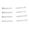 Vestil Sleeve Anchor, 5/8" Dia., 4" L, Steel Zinc Plated, 8 PK AS-584-8PK - alternate 3